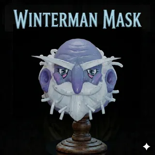 Winter Man Mask Ps4 Ps5