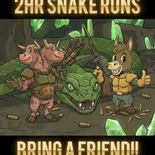 Snake Runs Bring A Friend 2hr Ps4 Ps5 Gleaming Depths Raid