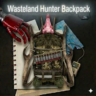 Wasteland Hunter Backpack Plan Ps4 Ps5