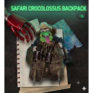 Safari Crocolossus Backpack Plan Ps4 Ps5