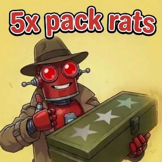5x Pack Rats Mod 5x Ps4 Ps5