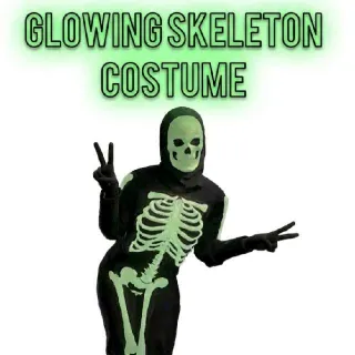 Glowing Skeleton Custom PS4 PS5