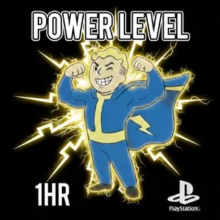 POWER LEVEL 1HR XP PS4 PS5 FALLOUT 76