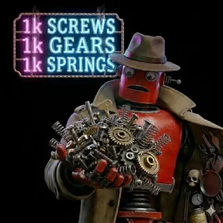 Screws Gears Springs Junk Scrap