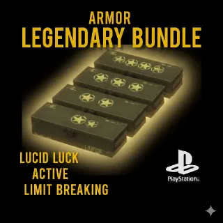 ARMOR LEGENDARY 1 2 3 4 STAR MOD BUNDLE PS4 PS5 FALLOUT 76
