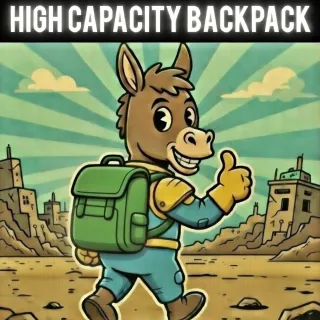 HIGH CAPACITY BACKPACK