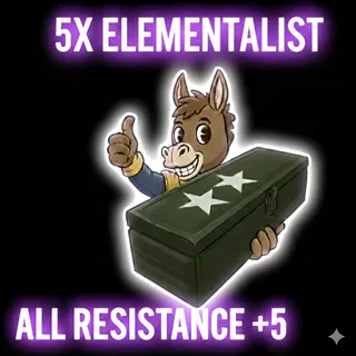 Elementalist 5x mods ps4 ps5