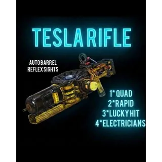 Tesla Rifle Fully Moded