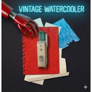 Vintage Water Cooler PLAN PS4 PS5 
