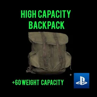 HIGH CAPACITY BACKPACK 