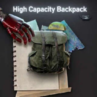 HIGH CAPACITY BACKPACK