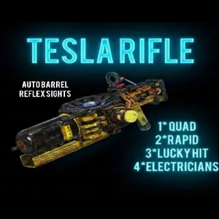 Tesla Rifle Fully Moded