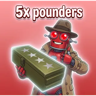 Pounders mods 5x Ps4 Ps