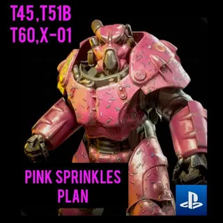 Pink Sprinkles Power Armor Paint