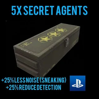 SECRET AGENTS 5x ps4 ps5 