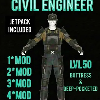 CIVIL ENGINEER  ARMOR MODS  ps4 ps5
