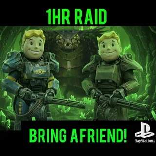 RAID TWO MAN 1HR GLEAMING DEPTHS FALLOUT 76 PS4 PS5