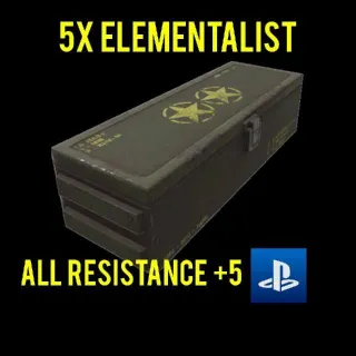 5X ELEMENTALIST PS5 PS4 FALLOUT 76