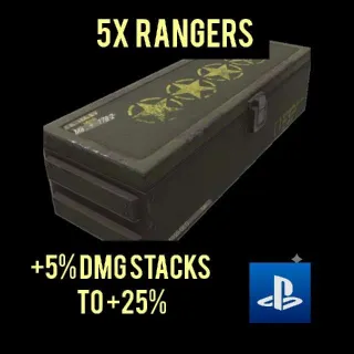5X RANGERS MOD 4STAR PS4 PS5 FALLOUT 76