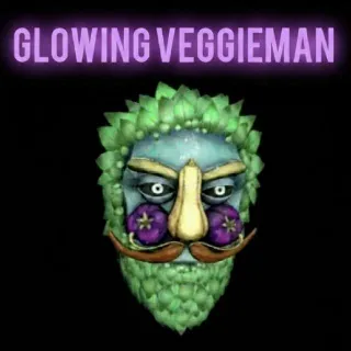 Glowing Veggieman Mask