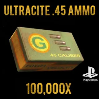 50,000X ULTRACITE .45 AMMO PS4 PS5 FALLOUT 76