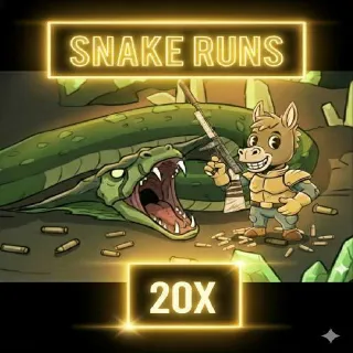 20x Snake Runs