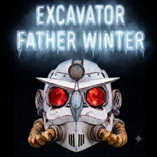 Excavator Father Winter Helmet