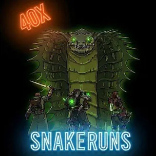 40x Snake Runs Xp Farm