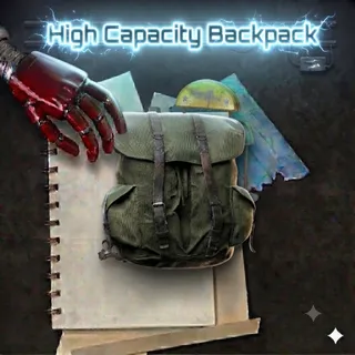 Fallout 76 Plan: High Capacity Backpack Mod