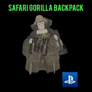 SAFARI GORILLA BACKPACK. PS4 PS5