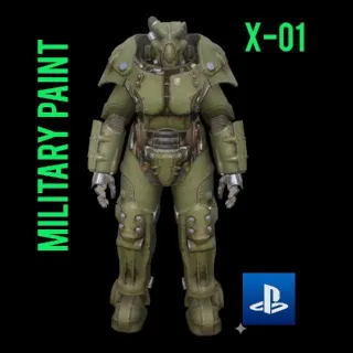 X-01 MILITARY PAINT POWER ARMOR PS4 PS5