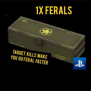 FERALS MOD 1 STAR FALLOUT 76 PS4 PS5