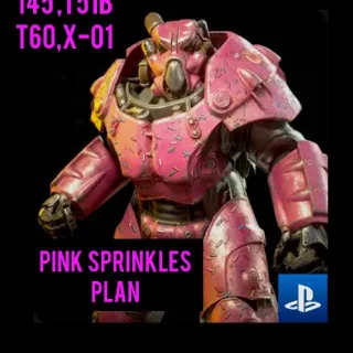 SPRINKLES POWER ARMOR PAINT PLANS PS4 PS5