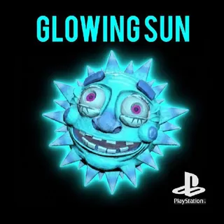 GLOWING SUN MASK FASNACHT PS4 PS5 FALLOUT 76