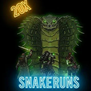 20x Snake Runs Xp Farm