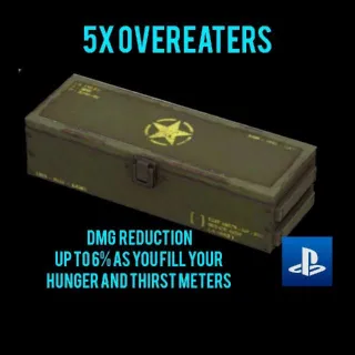 5X  OVEREATERS PS4 PS5