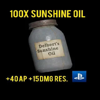 100X DELBERT'S SUNSHINE  OIL PS4 PS5