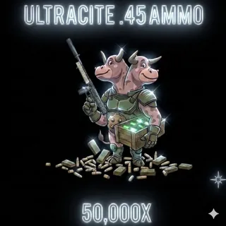 50,000x ULTRACITE .45 AMMO  ps4 ps5 