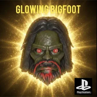 GLOWING BIGFOOT MASK PS4 PS5 FALLOUT 76