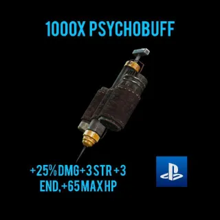 1000X PSCHYCOBUFF PS5 PS4 FALLOUT 76