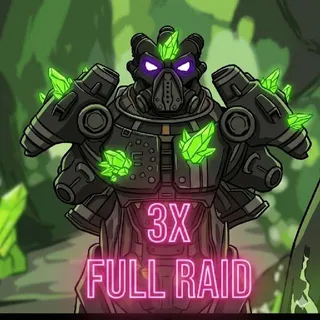 GLEAMING DEPTHS RAID RUN 3x