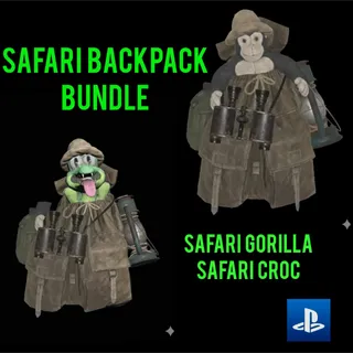 SAFARI BACKPACK BUNDLE PS4 PS5