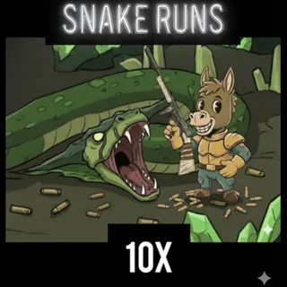 10x Snake Runs