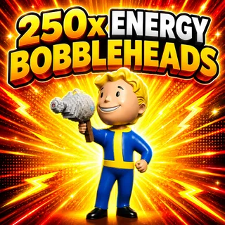 250X ENERGY WEAPON BOBBLEHEAD  PS4 PS5 FALLOUT 76