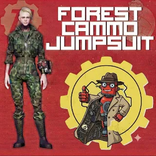Forest Camo Jump Suit Ps4 Ps5