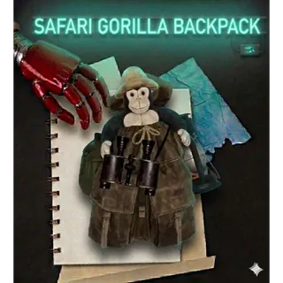 Safari Gorilla Backpack Plan Ps4 Ps5