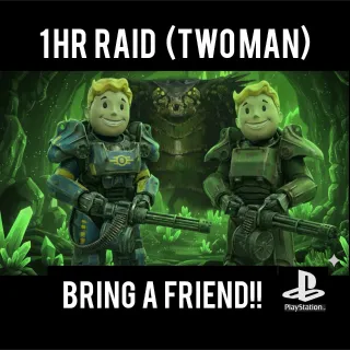 RAID TWO MAN 1HR GLEAMING DEPTHS FALLOUT 76 PS4 PS5