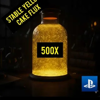 500 STABLE YELLOW CAKE FLUX PS4 PS5