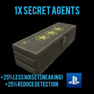 1X SECRET SERVICE PS4 PS5 FALLOUT 76