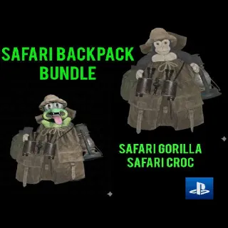 SAFARI BACKPACK BUNDLE PS4 PS5
